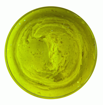 trout master paste fluoro yellow glitter